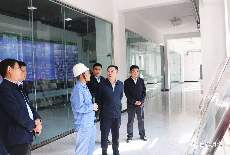 王新亭到完美官方在线入口集团调研指导重点项目建设工作